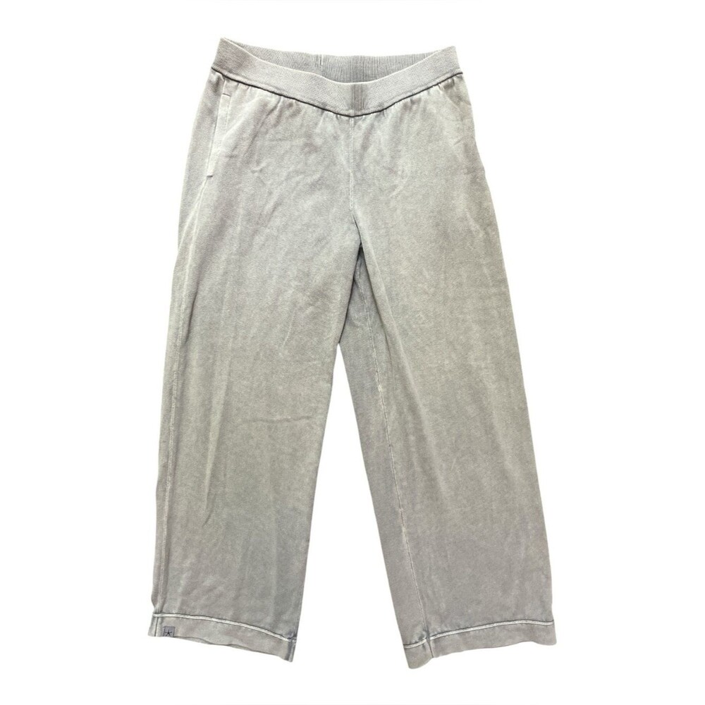 Barefoot Dreams SunBleached Seamed Wide Leg Pants MP Harbor Haze NWT